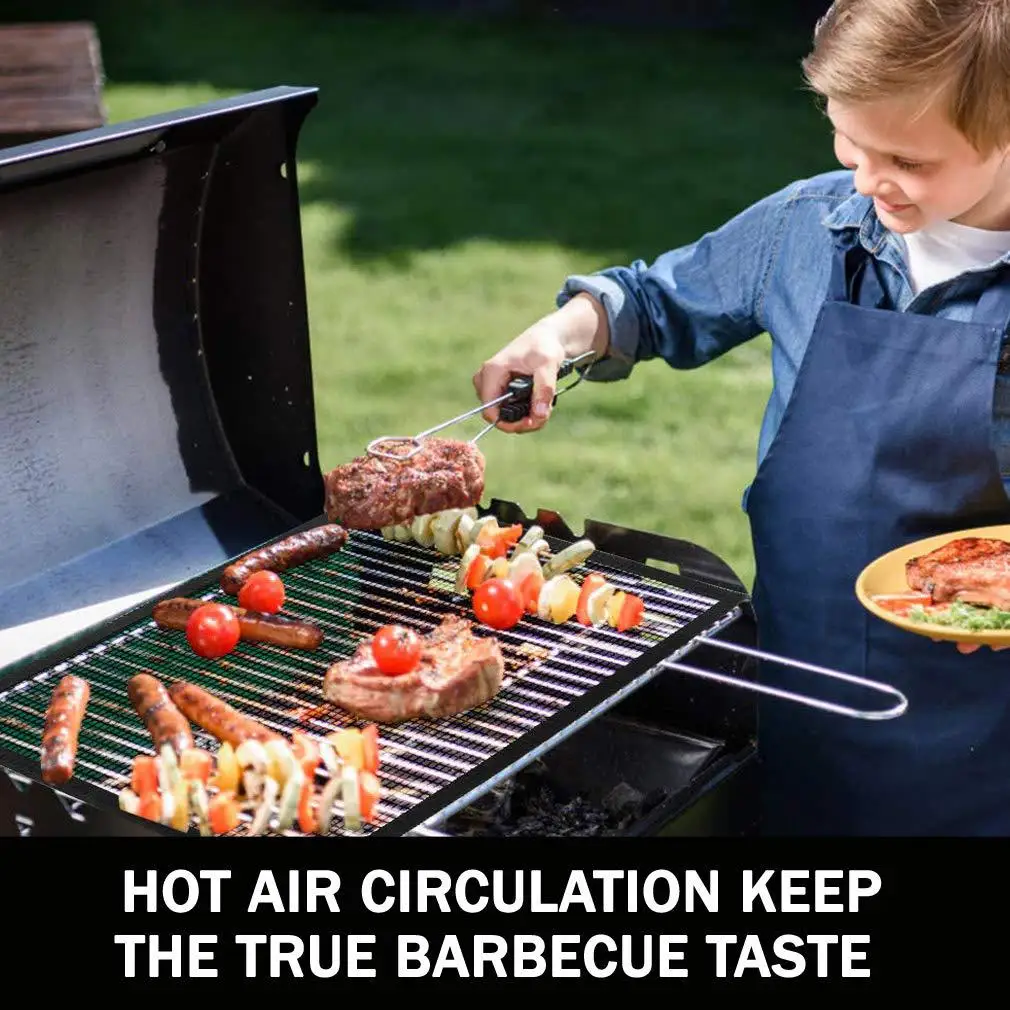 Антипригарный коврик для гриля и барбекю многоразовый сетчатый мат