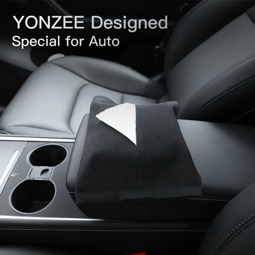 Аксессуары для салона автомобиля YZ тканевые коробки Tesla Model 3 Y подвесные скрытые