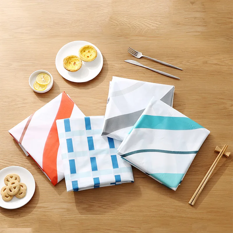 Водонепроницаемая скатерть из ПЭВА маслостойкая одноразовая на стол