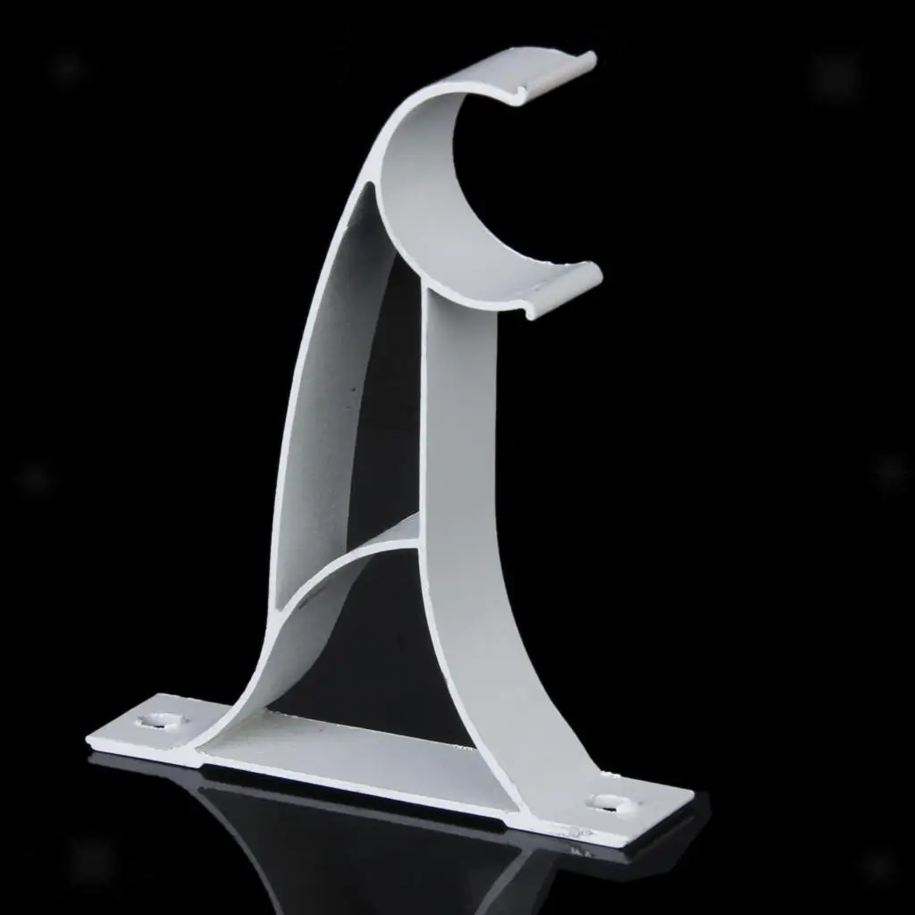 2 шт. алюминиевый сплав металлический одиночный стержень занавеска драпировка