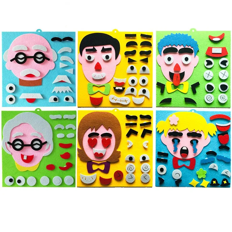 Креативная головоломка трансформер для детей мультяшное семейное