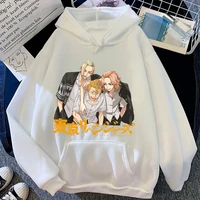 tokyo revengers mens hoodies anime sano manjiro casual clothes cartoons pullovers warm aesthetic vintage male hooded sweatshirt