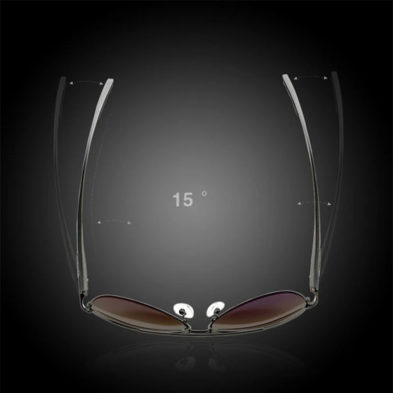 Мужские солнцезащитные очки VEITHDIA дизайнерские с поляризационными стеклами для