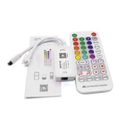 Музыкальный светодиодный контроллер SP511E, DC 5-24 В, Wi-Fi, для WS2812b, WS2811, адресная Пиксельная Светодиодная лента RGB с двойным выходом, голосовое управление Alexa через приложение