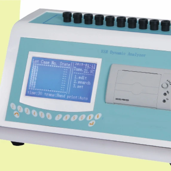 blood Analyzer/automatic esr machine for sub-interface of red cells and plasma |
