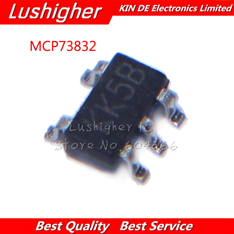 

10pcs MCP73832T-2ACI/OT SOT23-5 MCP73832 KKDA MCP73832T SOT