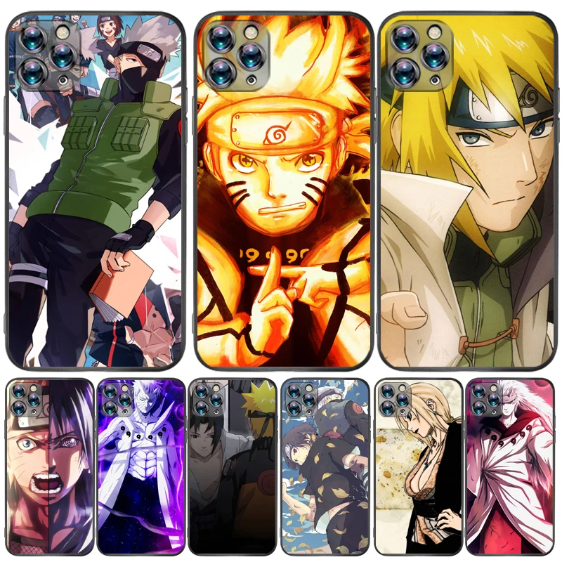 

SasukeLY's NarutoLY's Kakashi Phone Case For iPhone 6 6S 7 8 Plus Mobile TPU Soft Coque Waterproof Smartphones Full Protection