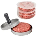 Популярный антипригарный пресс для гамбургеров, форма для гриля из говядины, идеальная алюминиевая машина для домашнего приготовления котлет, пресс для бургеров