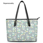 Сумка на плечо Nopersonality женская, вместительный Органайзер с принтом пуделя, сумочка с ручками сверху