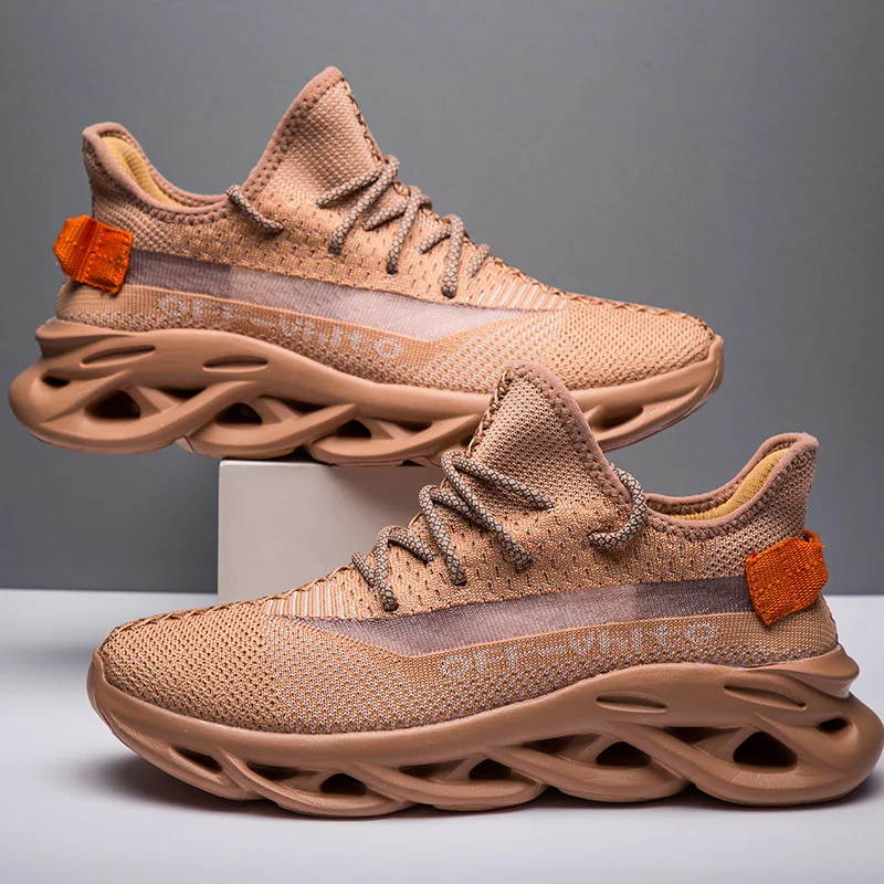 Мужская спортивная обувь для бега улицы легкие дышащие мужские кроссовки