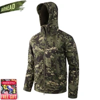 upgrade outdoor camouflage waterproof shark hiking softshell jacket mens sport camping hiking cycling tactical jackets tad v5