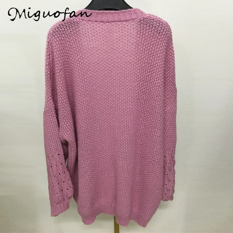 kimono cardigan women loose causal sueter mujer autumn winter knitted sweater oversized ladies tops 2020 kardigan femme sweter |