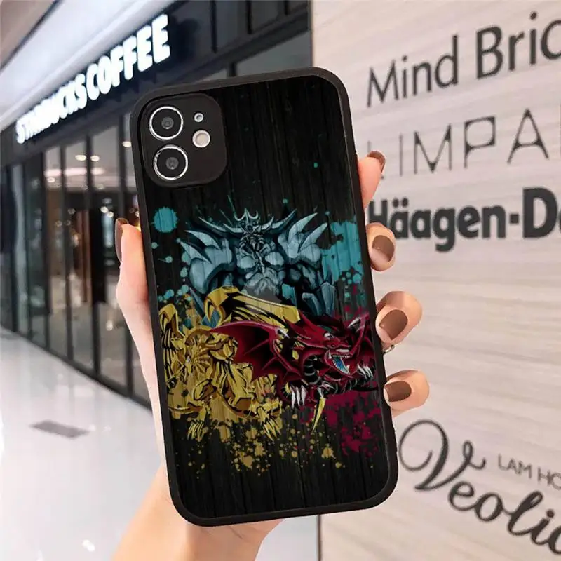 

Yu-Gi-Oh! Duel Monsters anime Phone Case Matte Transparent for iPhone 7 8 11 12 s mini pro X XS XR MAX Plus cover funda