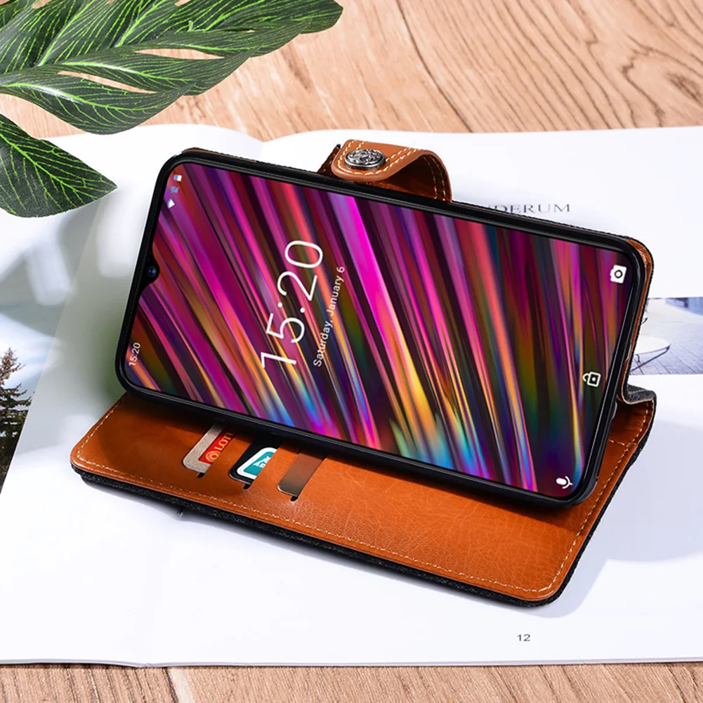 Кожаный флип-чехол для телефона в ковбойском стиле Umidigi F1 6 3 дюймов держатель карт