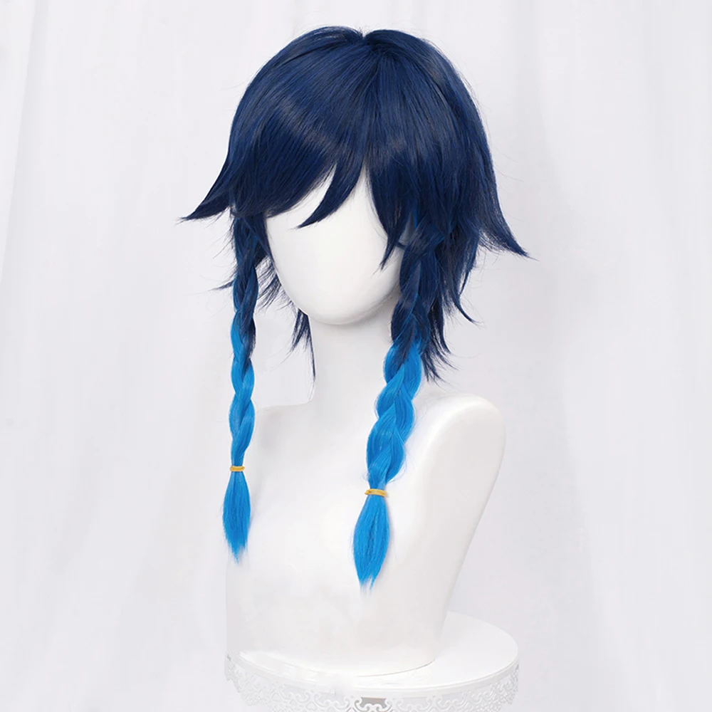 Genshin Impact Venti Cosplay Costume Wig God Of Wind Barbatos Women Game Uniform Suit Full Set Halloween Carnival Clothing |