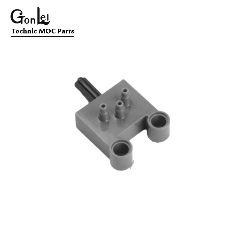 

2Pcs/lot High-Tech Pneumatics Series 47223 Pneumatic Switch with Pin Holes 4694bc01 MOC Building Block Bricks Parts DIY Toys