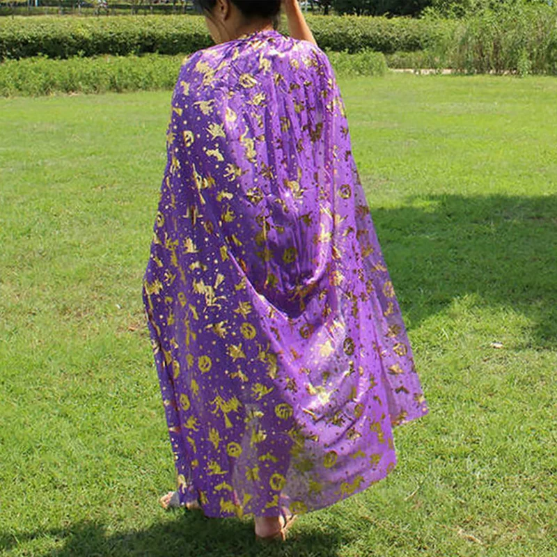 

Halloween Costume Witch Cloak and Cap Satin Cape With Hat Witch Cosplay Halloween Party