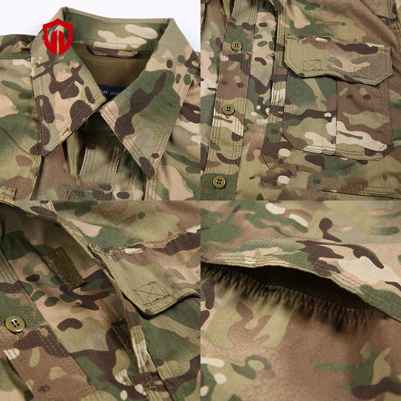 Военная форма для мужчин в камуфляжном армейском стиле мальчиков Тактический