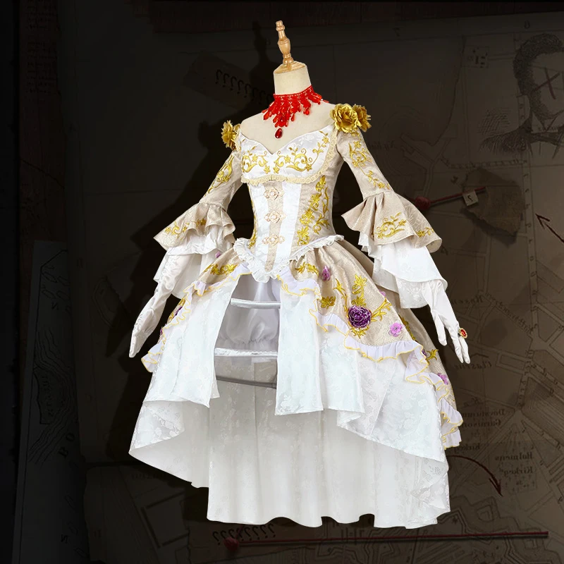 Game Identity V Cosplay Costumes Hunter Bloody Queen Mary  Cosplay Costume Bloodbath Skin Uniforms Clothes Suits Dresses Evening