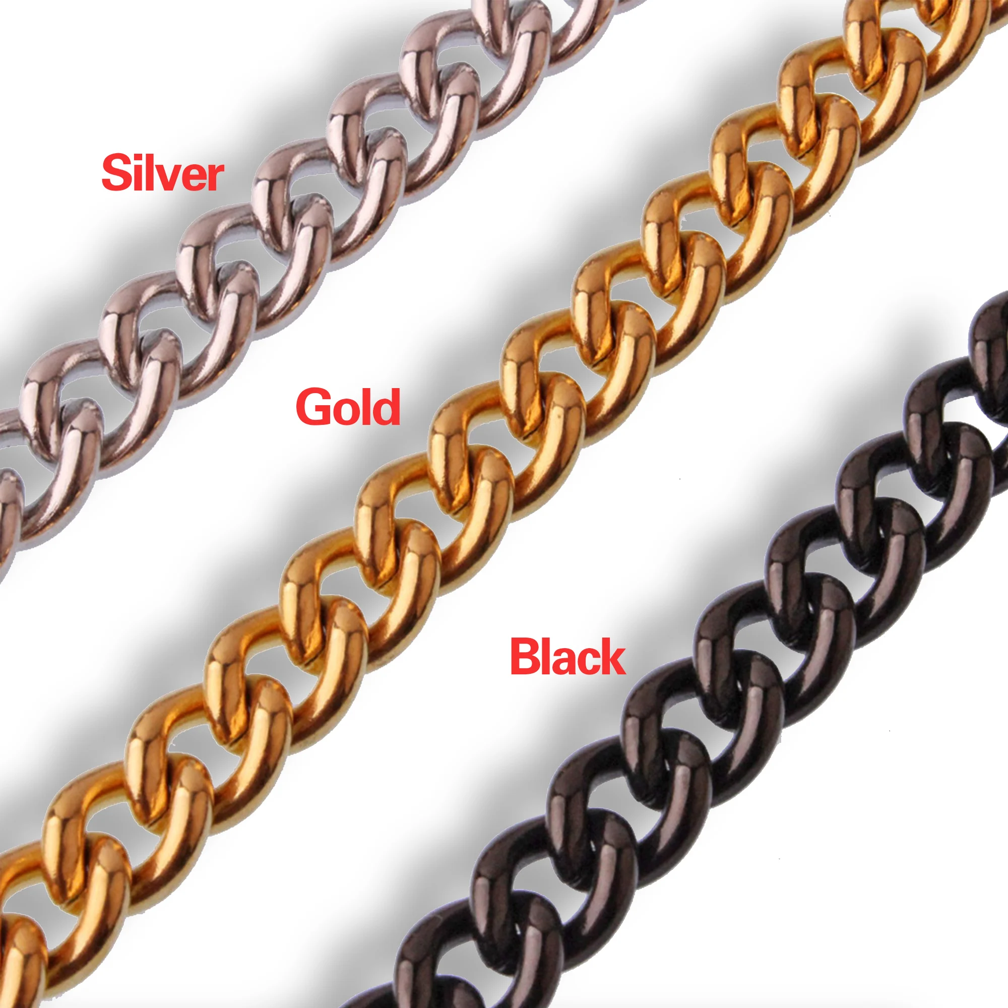 Модные мужские ожерелья кубинская цепочка Майами полированная твердая Цепочка