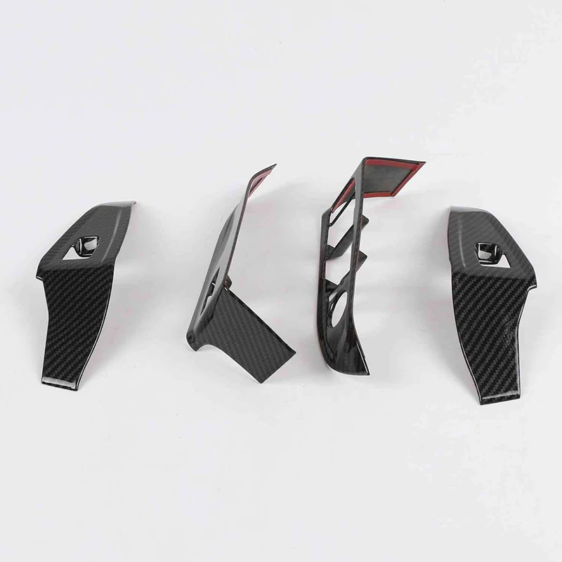 

Lsrtw2017 for Bmw 3 Series G20 Car Window Lifter Switch Trims Interior Accessories Chrome Carbon Fiber 2020 2021 Auto Sticker