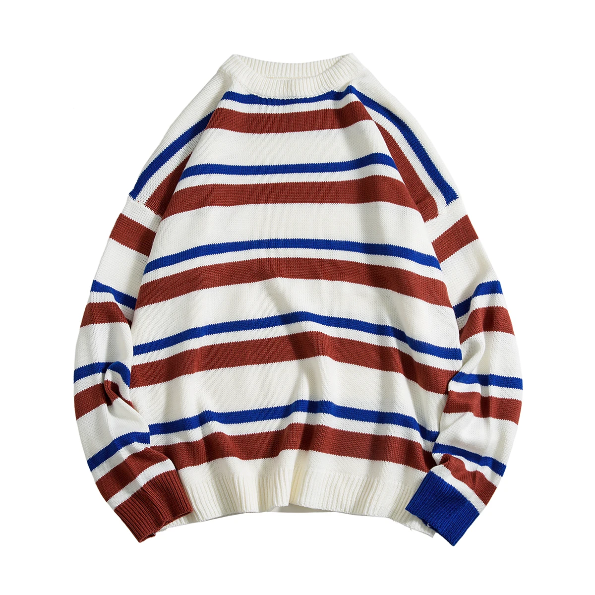 Privathinker мужские 2020 полосатые Модные свободные свитера осенние корейские вязанные
