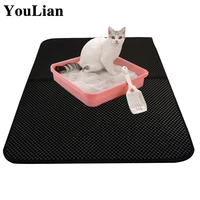 trap pet cat litter mat foldable waterproof double layer bed house clean pad product toilet for dog box accessories cama chat a