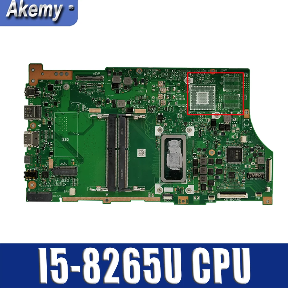 

Материнские платы AKEMY X530FA материнская плата для ноутбука ASUS X530FN X530F S5300F 100% протестированная оригинальная материнская плата I5-8265U