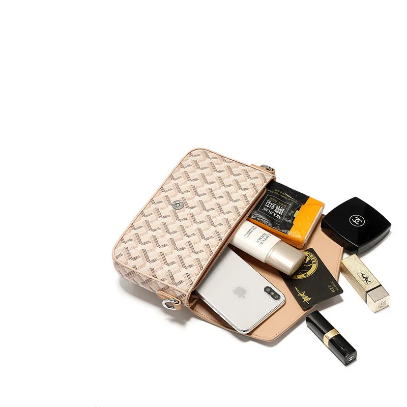 

New Small Fresh Messenger Bag Solid Color Shoulder Bag Trend Ins Mini Envelope Bag