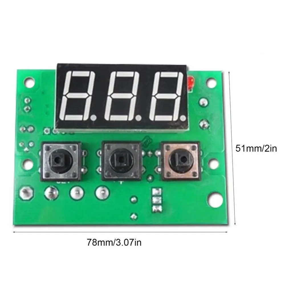 Профессиональный цифровой регулятор температуры DC12V высокоточный ПИД