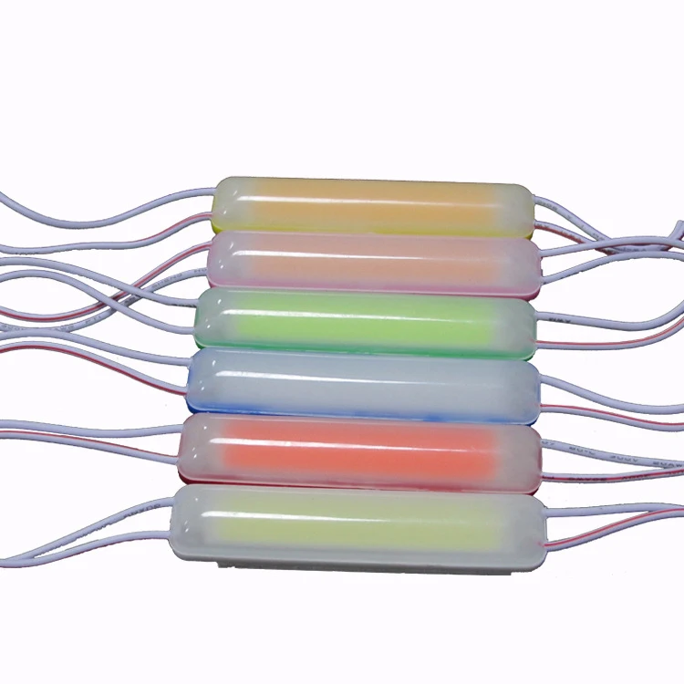 1000 шт. 2 4 Вт 76x17 мм водонепроницаемый светодиодный модуль COB с инжекционным