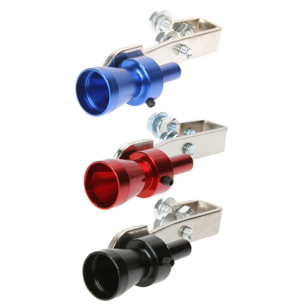 

Car Turbo Sound Whistle Muffler for Exhaust Tip Size S Aluminum Alloy Car Accessories for Moto Auto Exhaust systems Car Tuning
