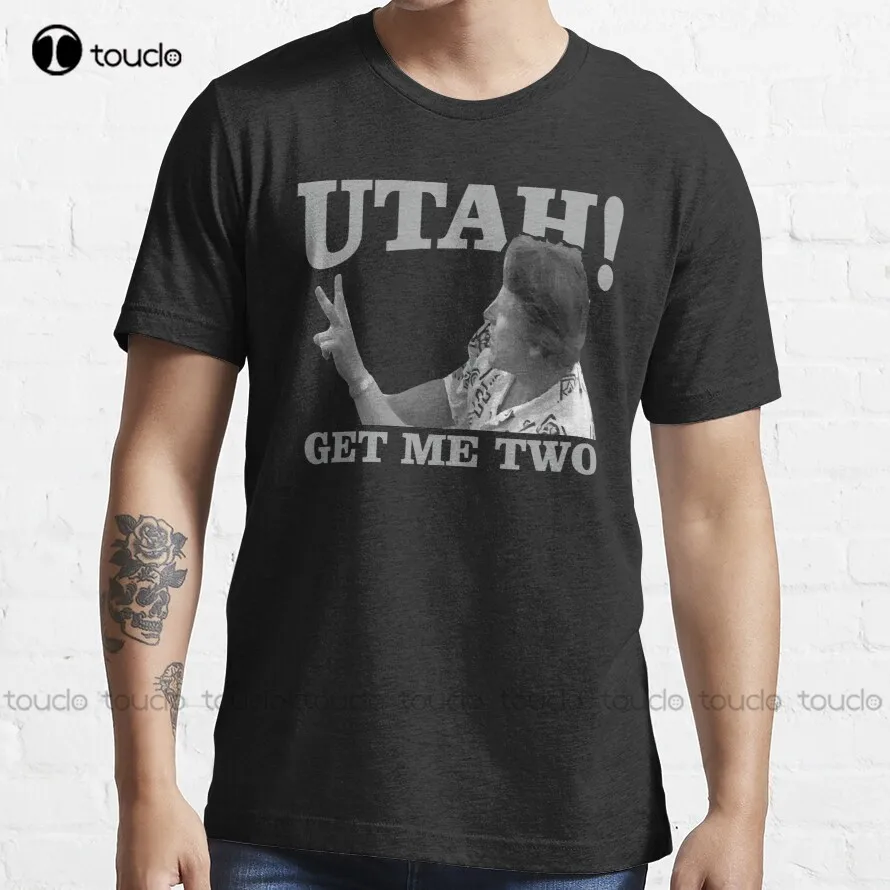 

utah' get me two point break T-Shirt funny shirts for women Custom aldult Teen unisex digital printing xs-5xl All seasons cotton