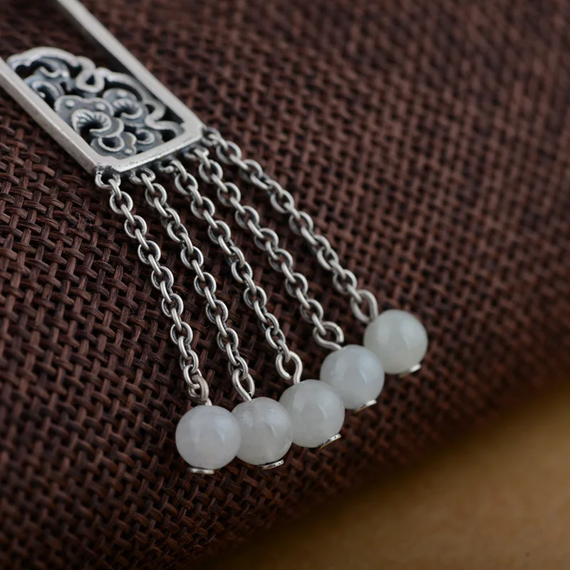 Подлинный кулон из стерлингового серебра 925 пробы с цветами пиона для женщин