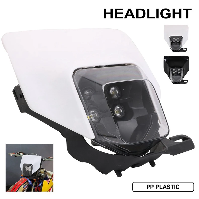 

Motorcycle LED Headlights Dirt Bike Headlight Kit for Husqvarna FC FE FX TC TE TX 125 250 300 350 450 501 2018