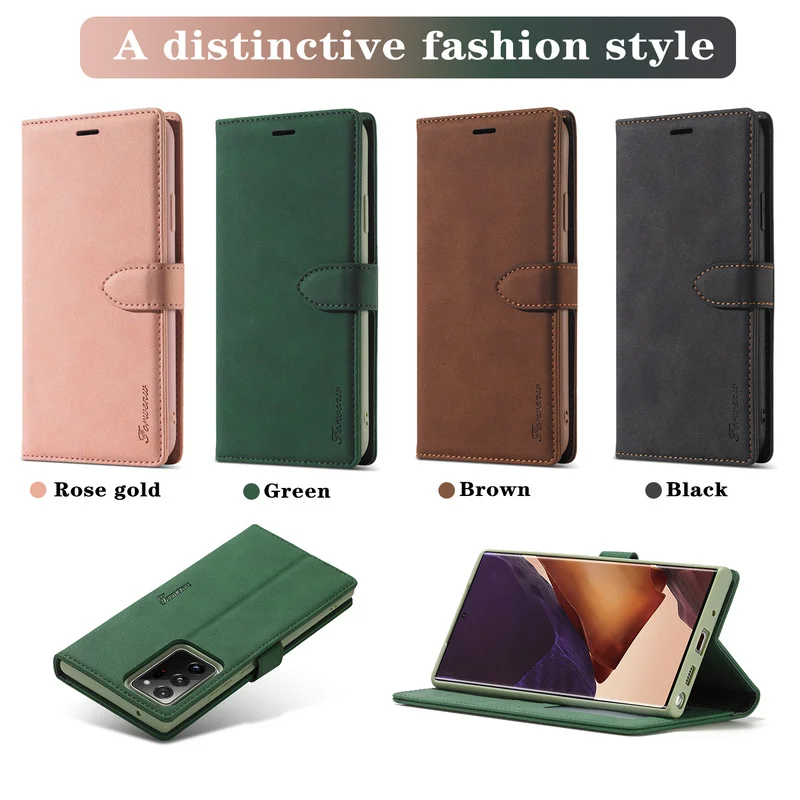 

Luxury Flip Leather Wallte Case For Samsung S8 S9 S10 S20 Plus Note 10 20 Lite A01 A11 A21 A31 A41 A51 A71 Anti-knock Case Cover