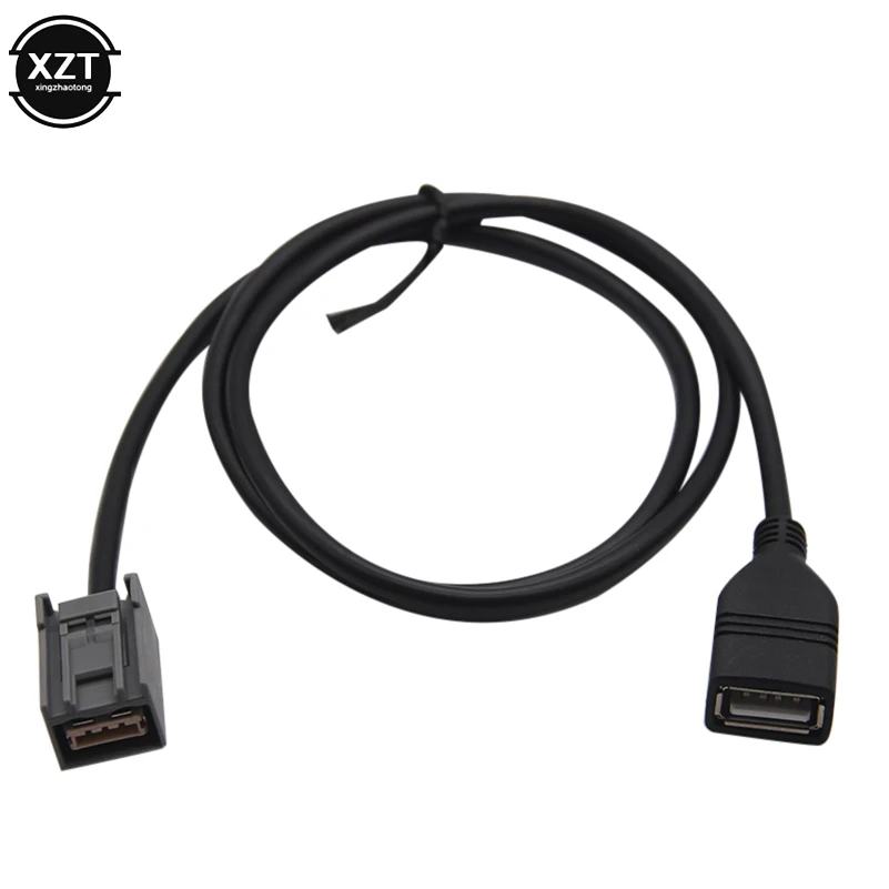 Совершенно новый автомобильный адаптер AUX USB для кабеля 80 см аудио медиа