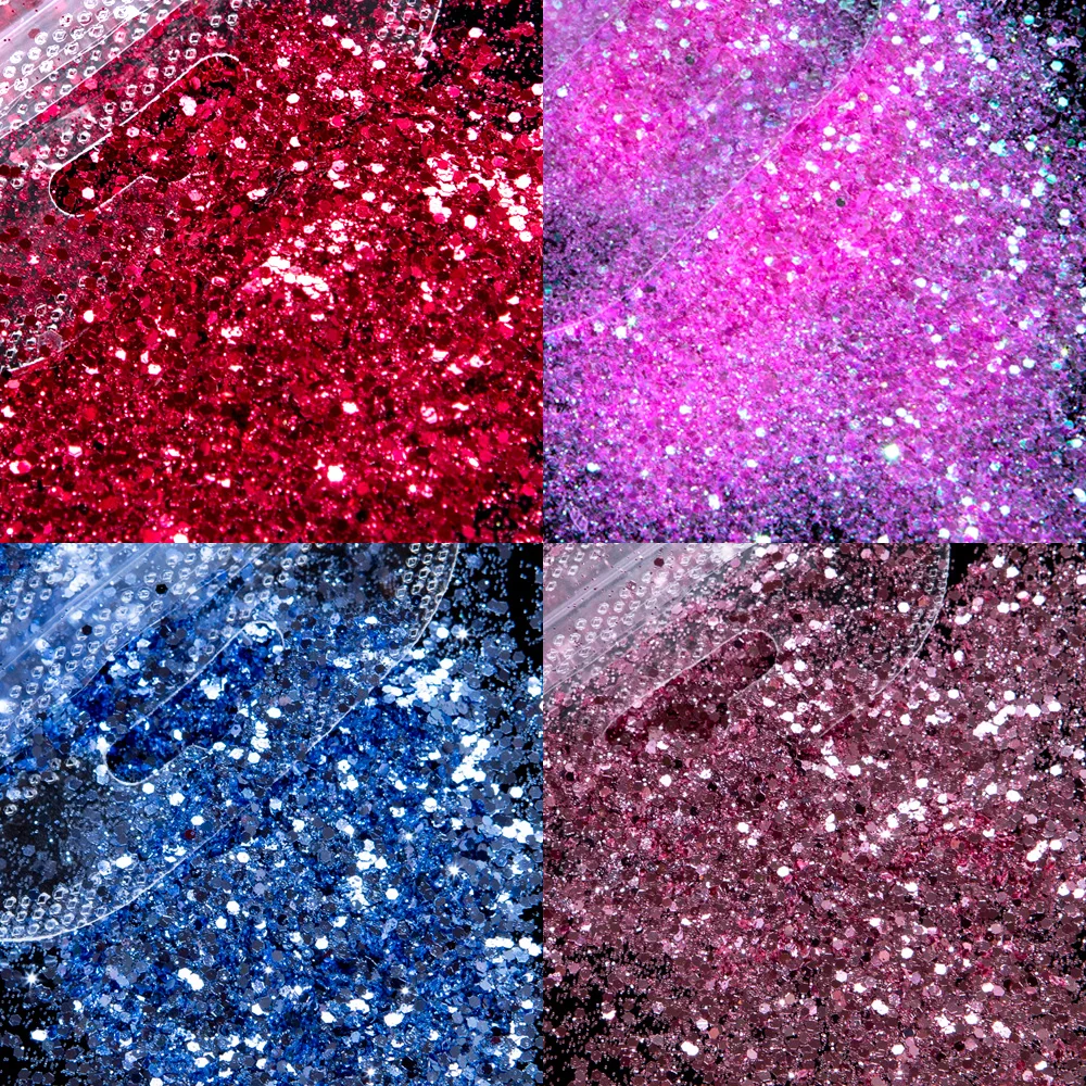 5g Красочный Блестящий Порошок для ногтей золотой серебряный блеск лица блестки