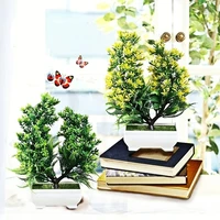 23cm high artificial green plants fake wheat ear mini potted plants suitable for desks gardens homes hotelsshopping malls