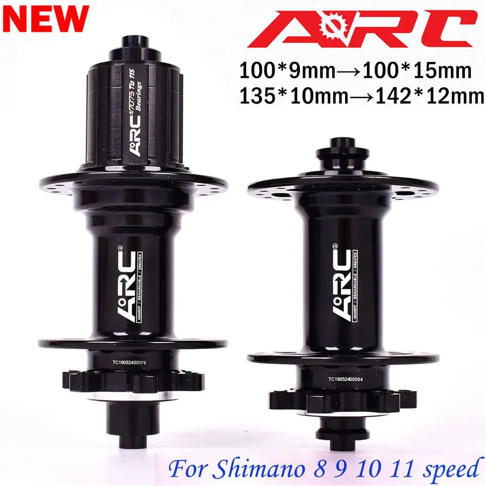 

ARC Mountain Bike Hubs Disc Card Brake NBK bearing MTB bicycle hubs 8 9 10 11 Speed 135*10MM 142*12MM 15MM PK 041SB 32 Holes