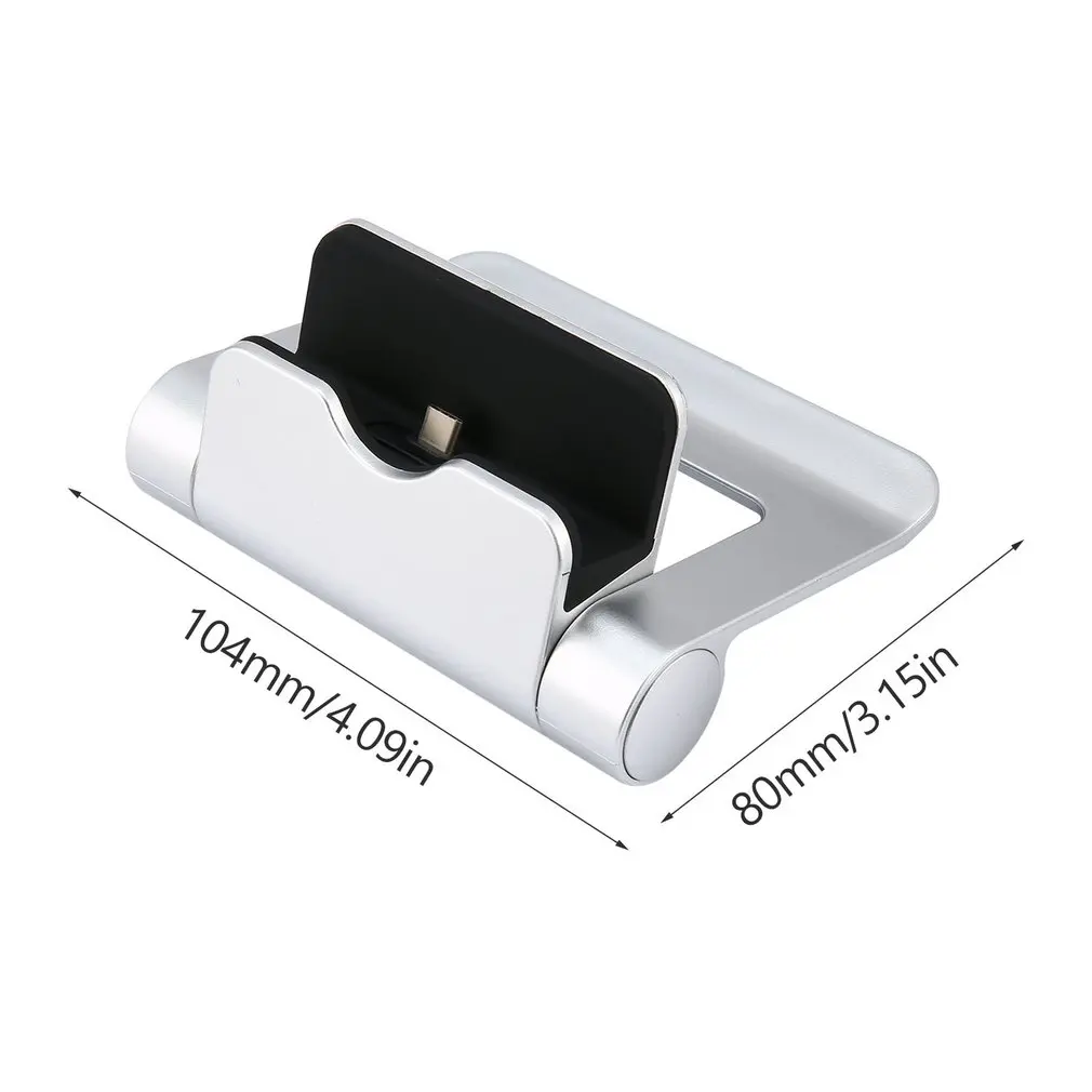 WQ26 USB кабель Зарядное устройство Док станция для type c зарядное настольная