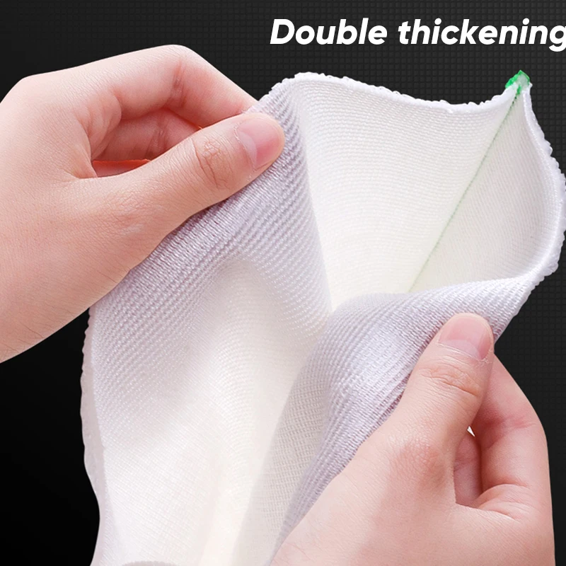 Тряпка для кухни двухслойная впитывающая из бамбукового волокна | Дом и сад