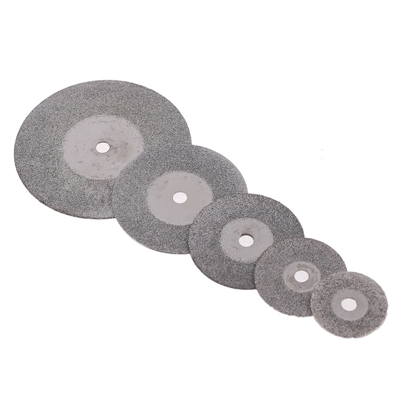 5 шт. тонкий ультратонкий двухсторонний алмазный режущий диск с оправкой для