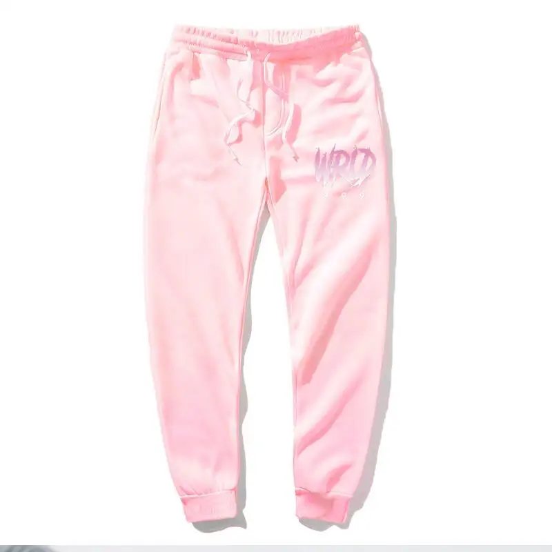 

Men/Women Casual Sport Pants Solid Running Jogger Pants Female Solid Tracksuit Elastic Waist Ladies Sweatpants Baggy Trousers