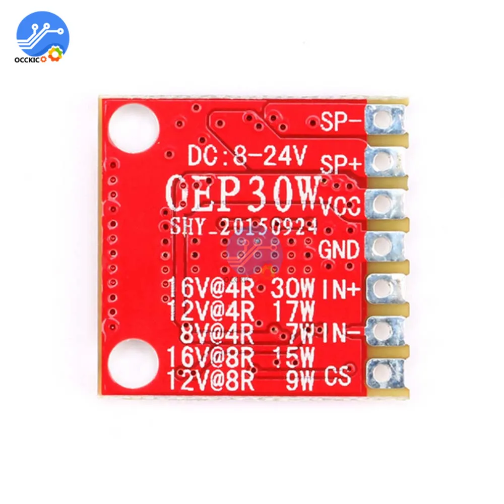 Плата усилителя OEP30W усилитель аудио Моно мощности мини модуль голосового плеера