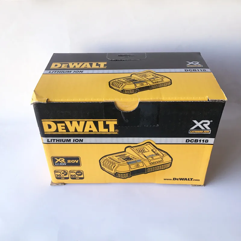 Быстрое зарядное устройство для DEWALT 220-240 В DCB118 макс. флексотовый литий-ионный