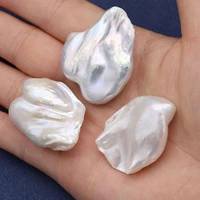 1pcs natural freshwater baroque pearl beads no hole irregular shape for fashion jewelry making diy necklace earrings gift