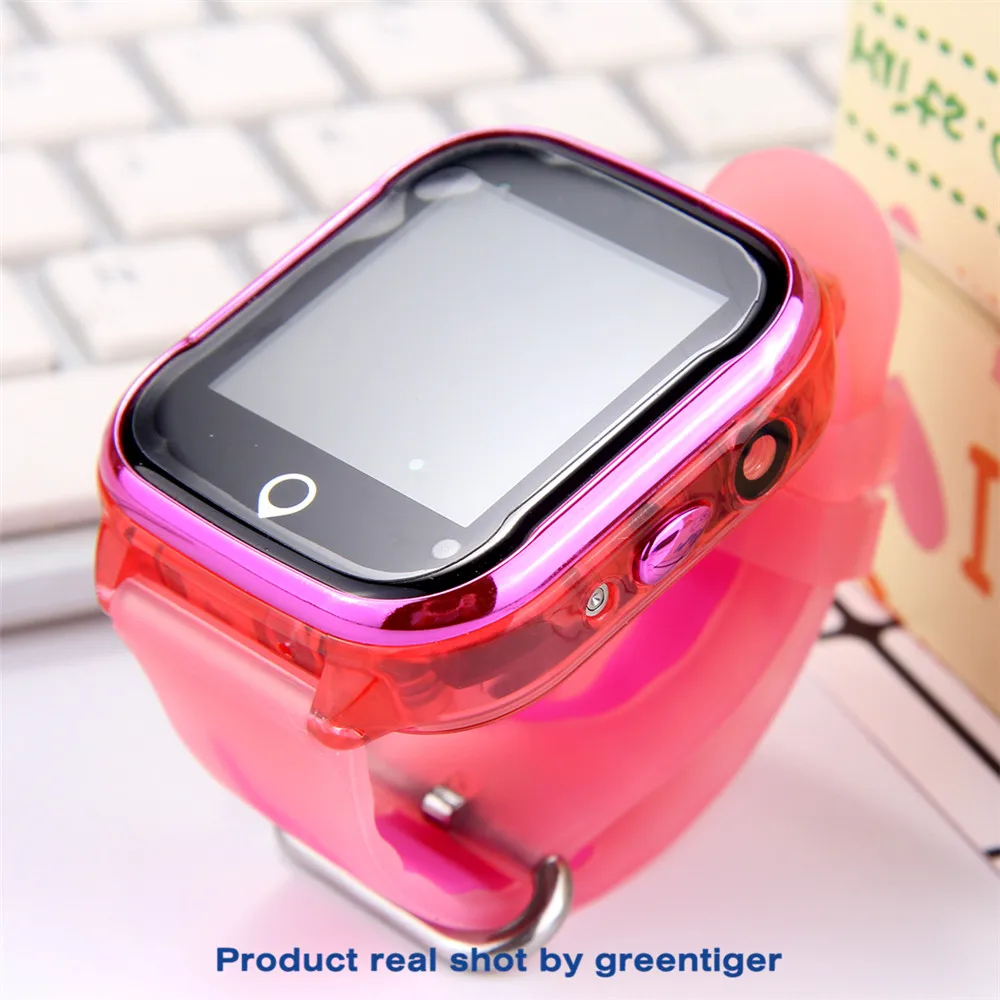 Смарт-часы Greentiger gps+ LBS SOS, Детские Водонепроницаемые Смарт-часы с sim-картой, детская камера, будильник, Детские Безопасные часы