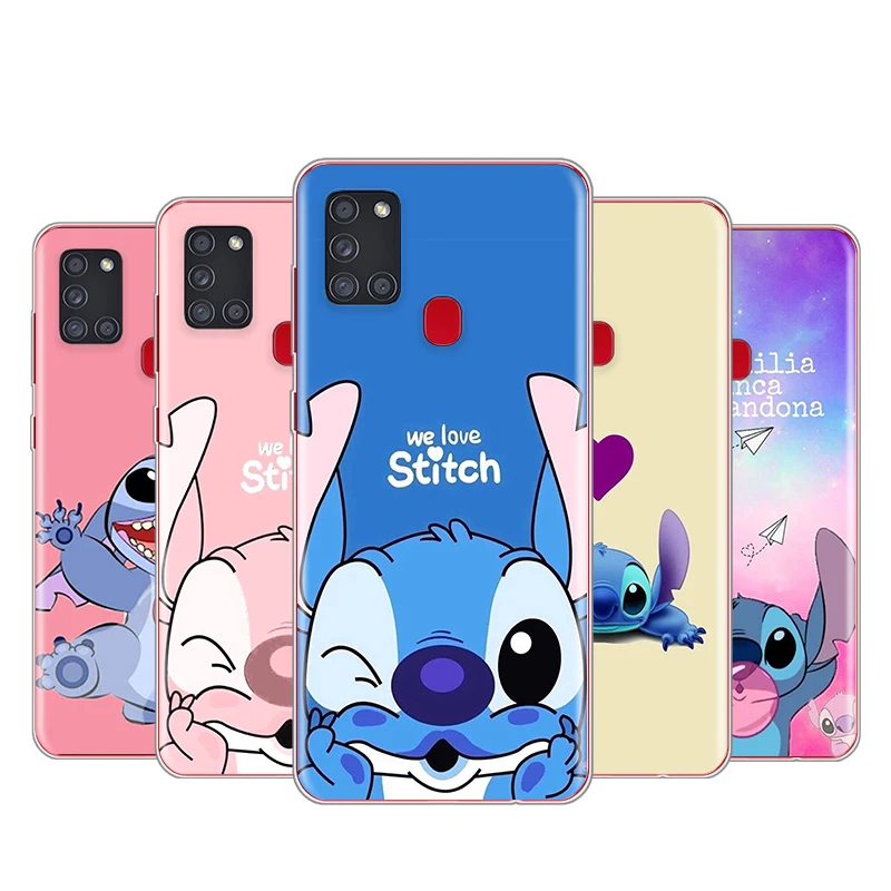 

Lilo Stitch For Samsung A51 A91 A81 A71 A41 A31 A72 A52 A02 S A32 A12 A42 A21 S A11 A01 UW Transparent Phone Case