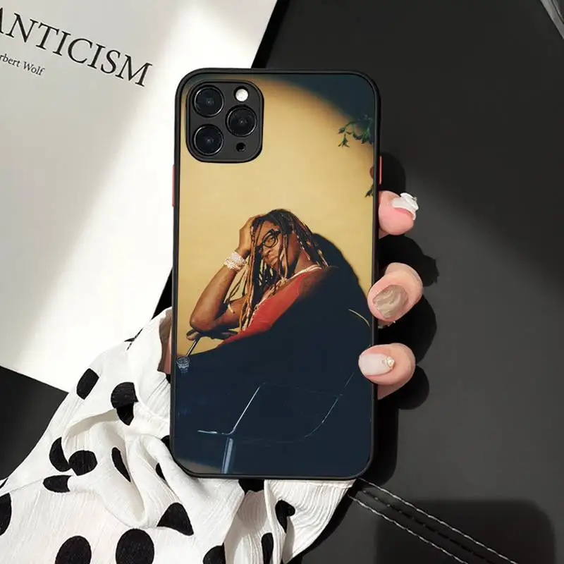 

Young Thug Phone Case For iphone 12 11 7 8 plus mini x xs xr pro max matte transparent cover